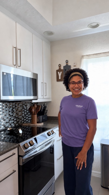 Inmarie Garcia, owner of Steadfast Cleaning Co.